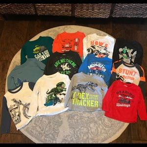 2T Boys OshKosh Long Sleeve Lot